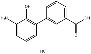3'-aMino-2'-hydroxy-[1,1'-biphenyl]-3-carboxylic acid hydrochloride