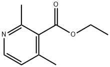 ETHYL 2,4-DIMETHYLPYRIDINE-3-CARBOXYLATE Structural