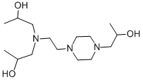 1-(2-(N,N-BIS-(2-HYDROXYPROPYL)-AMINO)-ETHYL)-4-(2-HYDROXYPROPYL)-PIPERAZINE� Structural