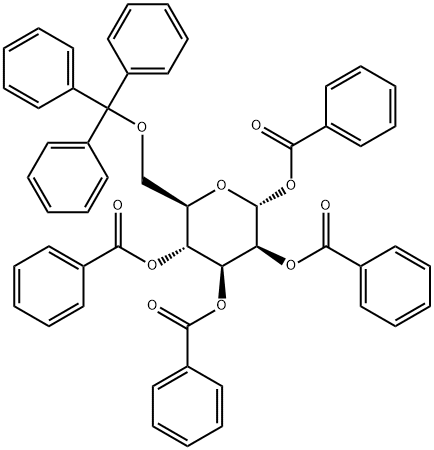 6-O-Trityl-1,2,3,4-tetra-O-benzoyl-α-D-mannopyranose