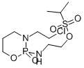 2-Propanesulfonic acid, 2-((3-(2-chloroethyl)tetrahydro-2H-1,3,2-oxaza phosphorin-2-yl)amino)ethyl ester, P-oxide