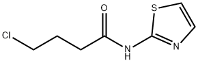 4-CHLORO-N-(1,3-THIAZOL-2-YL)BUTANAMIDE Structural