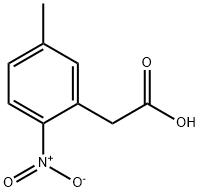 (5-METHYL-2-NITRO-PHENYL)-ACETIC ACID Structural