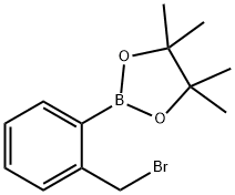 (2-BROMOMETHYLPHENYL)BORONIC ACID, PINACOL ESTER Structural