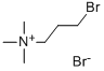 (3-Bromopropyl)trimethylammonium bromide Structural