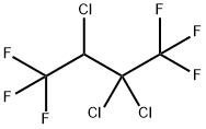 2,2,3-TRICHLORO-1,1,1,4,4,4-HEXAFLUOROBUTANE Structural