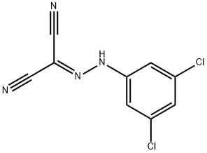 2-[2-(3,5-DICHLOROPHENYL)HYDRAZONO]MALONONITRILE