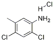 BenzenaMine, 2,4-dichloro-5-Methyl-, hydrochloride Structural