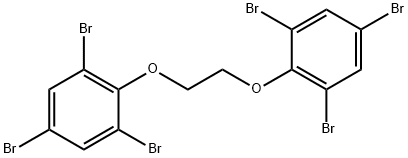 1,2-Bis(2,4,6-tribromophenoxy)ethane Structural