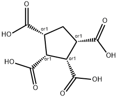 1,2,3,4-CYCLOPENTANETETRACARBOXYLIC ACID Structural