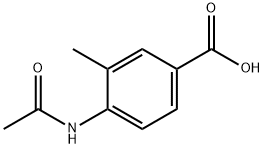 4-(acetylamino)-3-methylbenzoic acid Structural