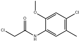 2-Chloro-N-(4-chloro-2-methoxy-5-methyl-phenyl)-acetamide Structural