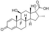 9-Fluoro-11,17-dihydroxy-16a-methyl-3-oxoandrosta-1,4-diene-17-carboxylic Acid