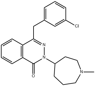 4-[(3-Chlorophenyl)Methyl]-2-(hexahydro-1-Methyl-1H-azepin-4-yl)-1(2H)-phthalazinone Structural