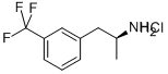 JP  92,  NSC  43036,  S-(+)-α-Methyl-3-(trifluoromethyl)benzeneethanamine  hydrochloride Structural