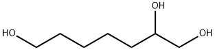 1,2,7-HEPTANETRIOL Structural