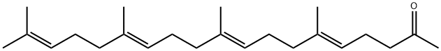 (5E,9E,13E)-6,10,14,18-Tetramethyl-5,9,13,17-nonadecatetren-2-one Structural