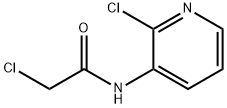 2-CHLORO-N-(2-CHLOROPYRIDIN-3-YL)ACETAMIDE Structural