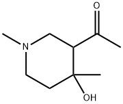 1-(4-HYDROXY-1,4-DIMETHYL-PIPERIDIN-3-YL)-ETHANONE