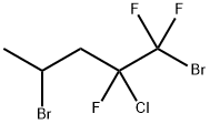 1,4-DIBROMO-2-CHLORO-1,1,2-TRIFLUOROPENTANE Structural