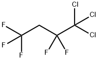 1,1,1-TRICHLORO-2,2,4,4,4-PENTAFLUOROBUTANE Structural