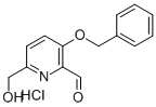 3-BENZYLHYDROXY-6-HYDROXYMETHYLPYRIDINE-2-CARBOXALDEHYDE HYDROCHLORIDE