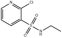 2-chloro-N-ethylpyridine-3-sulfonamide Structural