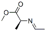 L-Alanine, N-ethylidene-, methyl ester (9CI) Structural