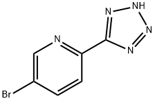 5-BROMO-2-(1H-TETRAZOL-5-YL)PYRIDINE Structural