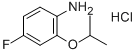 4-FLUORO-2-ISOPROPOXYANILINE HYDROCHLORIDE