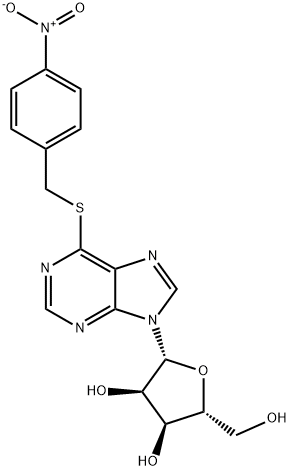 S-(4-NITROBENZYL)-6-THIOINOSINE Structural