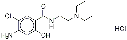 O-DESMETHYL METOCLOPRAMIDE, HYDROCHLORIDE Structural