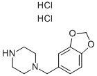 1-(1,3-benzodioxol-5-ylmethyl)piperazine dihydrochloride         