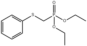 DIETHYL PHENYLTHIOMETHYLPHOSPHONATE Structural Picture