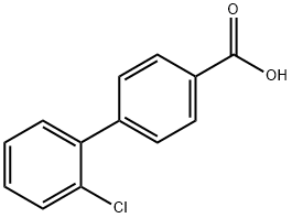 2'-CHLORO-BIPHENYL-4-CARBOXYLIC ACID Structural