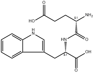 H-GLU-TRP-OH Structural