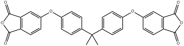 4,4'-(4,4'-ISOPROPYLIDENEDIPHENOXY)BIS(PHTHALIC ANHYDRIDE) Structural