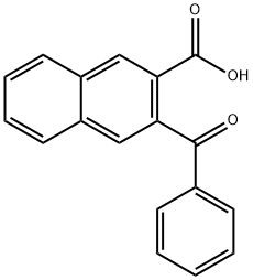 3-BENZOYL-2-NAPHTHOIC ACID Structural