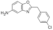 2-(4-CHLORO-BENZYL)-BENZOOXAZOL-5-YLAMINE Structural