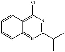 4-CHLORO-2-ISOPROPYL-QUINAZOLINE Structural