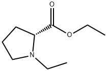 (R)-(+)-1-ETHYL-2-PYRROLIDINECARBOXYLIC ACID ETHYL ESTER Structural