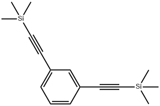 1,3-BIS[(TRIMETHYLSILYL)ETHYNYL]BENZENE Structural