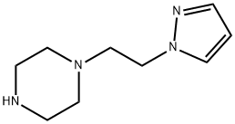 Piperazine, 1-[2-(1H-pyrazol-1-yl)ethyl]- (9CI) Structural