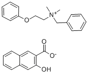 BEPHENIUM HYDROXYNAPHTHOATE Structural