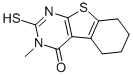 (1)benzothieno(2,3-d)pyrimidin-4(1h)-one,2,3,5,6,7,8-hexahydro-3-methyl-2-thio                                                                                                                                                                                                                                                                                                                                                                                                                                      