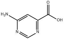 6-AMINO-PYRIMIDINE-4-CARBOXYLIC ACID Structural