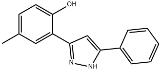 4-METHYL-2-(5-PHENYL-1H-PYRAZOL-3-YL)PHENOL Structural