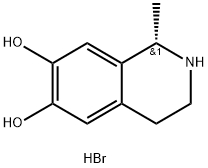 6,7-DIHYDROXY-1-METHYL-1,2,3,4-TETRAHYDROISOQUINOLINE HYDROBROMIDE Structural