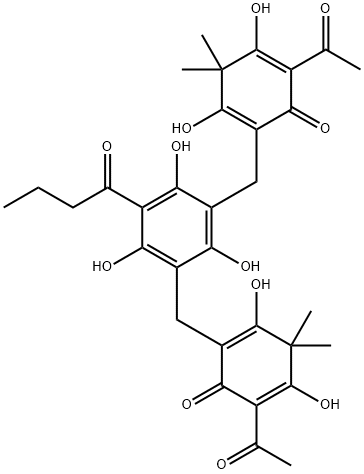 Trisalbaspidin ABA Structural