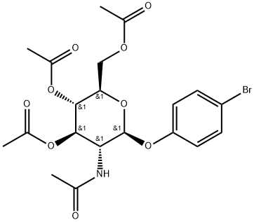 4'-BROMOPHENYL 2-ACETAMIDO-3,4,6-TRI-O-ACETYL-2-DEOXY-B-D-GLUCOPYRANOSIDE